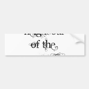 Neighbour of the Groom Bumper Sticker