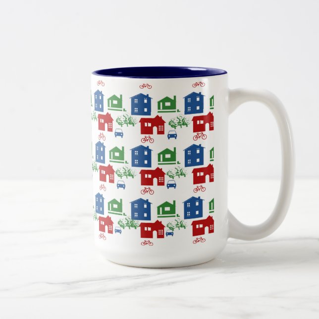 neighbourhood 15 oz Two-Tone coffee mug (Right)
