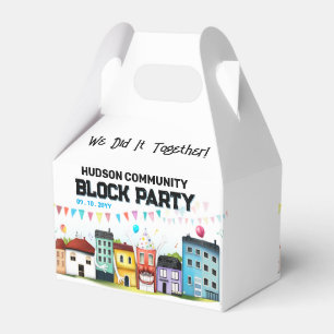 Neighbourhood Block Party Favor Box