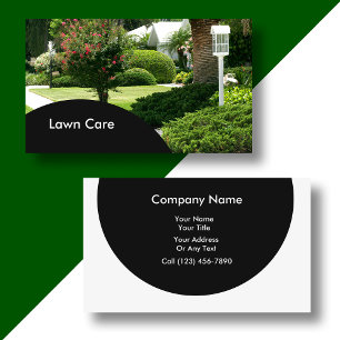 Neighbourhood Lawn Care Business Card