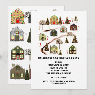 Neighbourhood Party Invitation