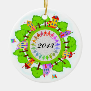 Neighbourhood / Teacher - SRF Ceramic Ornament