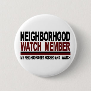 Neighbourhood Watch Member 2 Inch Round Button