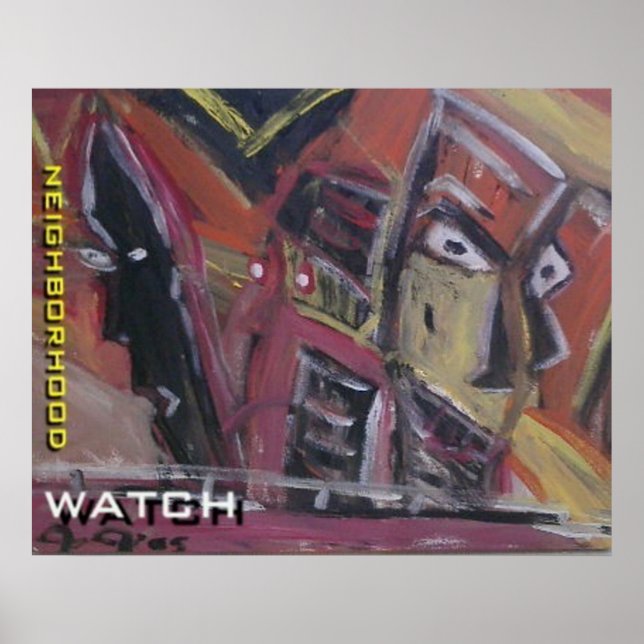 Neighbourhood Watch Poster (Front)