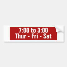 Neighbourhood Yard SALE Sign Day Time Sticker