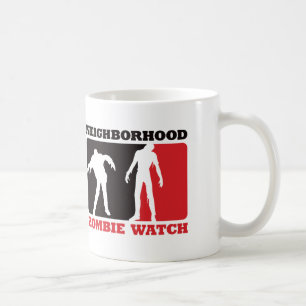 Neighbourhood Zombie Watch - Red Coffee Mug