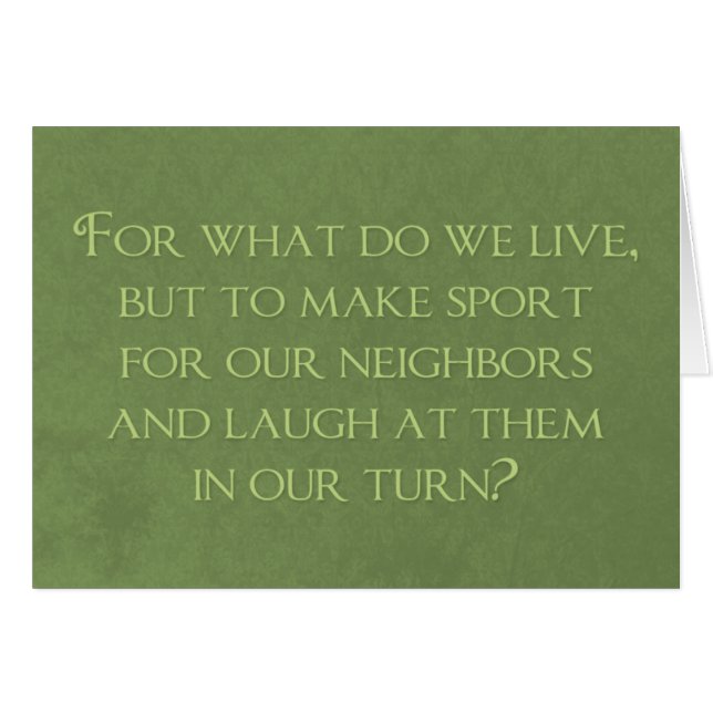 Neighbours (Front Horizontal)