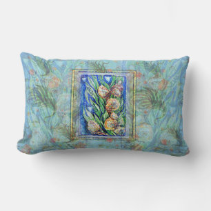 Neighbours from the edge  lumbar pillow