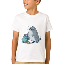 Neil The Wheely Bin Destroying Seal