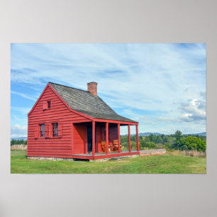 Neilson House, Saratoga National Historical Park  Poster