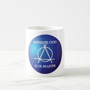 Neither God Nor Master Anarchy Symbol Coffee Mug