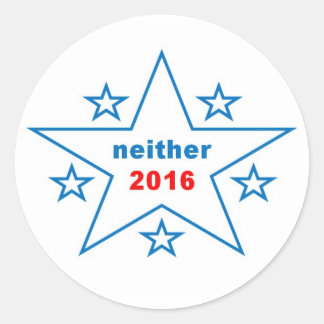 Neither in 2016 Sticker