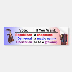 Neither Nanny nor Chaperone Bumper Sticker