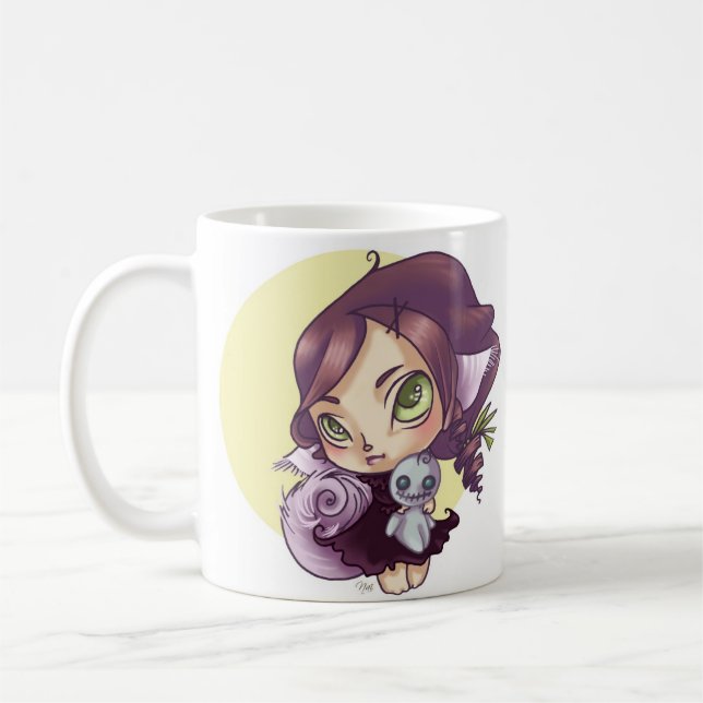 Neko goth coffee mug (Left)
