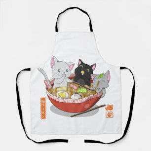 Neko Ramen cat Apron