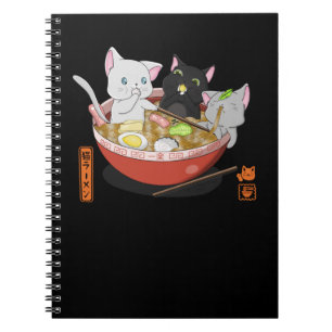 Neko Ramen cat Notebook
