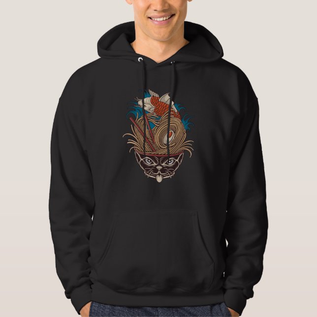 Neko Ramen Hoodie (Front)