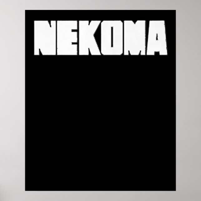 Neko Volleyball Practice Anime Manga Cosplay Poster (Front)