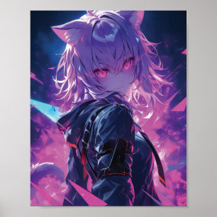 Nekomata Okayu - Hololive Affiche