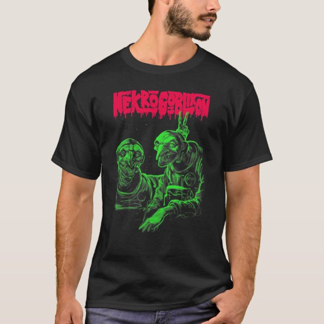 Nekrogoblikon 2 Gift Halloween Day Thanksgiving Ch T-Shirt (Front)