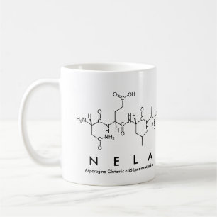 Nela peptide name mug