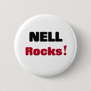 Nell Rocks 2 Inch Round Button