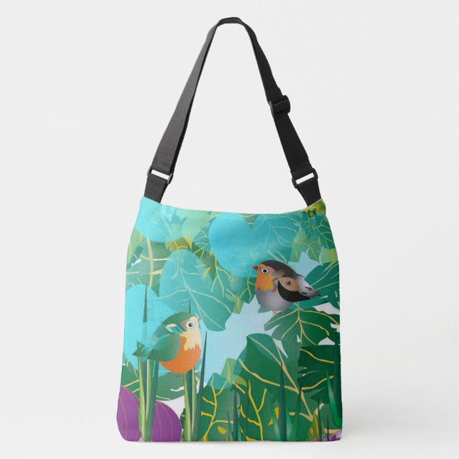 Nella valle di colori e luce... crossbody bag (Front)