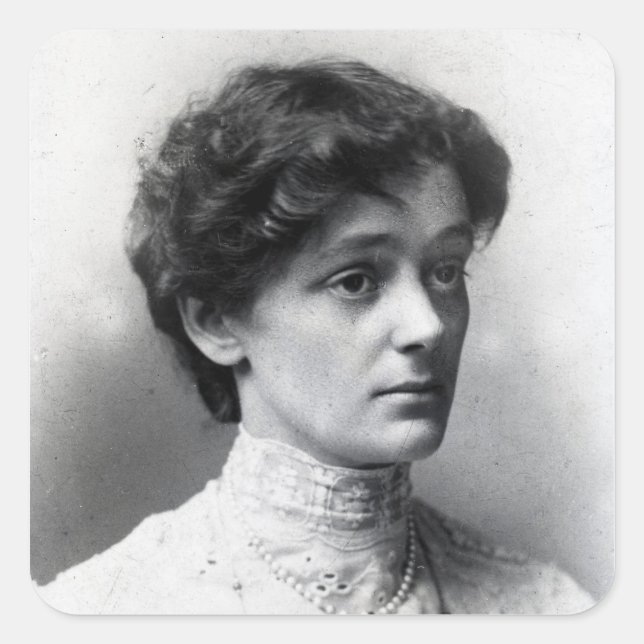 Nellie Cecil Square Sticker (Front)