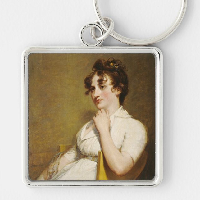 Nelly Granddaughter of President Washington Keychain (Front)