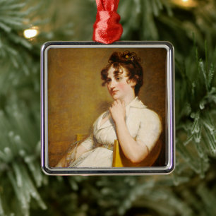 Nelly Granddaughter of President Washington Metal Ornament