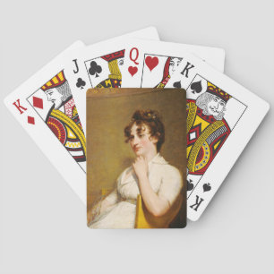 Nelly Granddaughter of President Washington Playing Cards