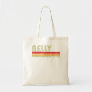 NELLY Name Personalized Retro Vintage 80s 90s Birt Tote Bag