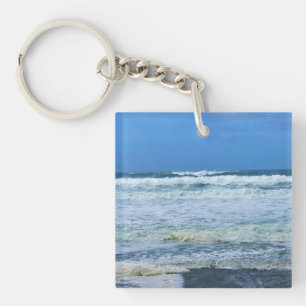 Nelscott Reef, Lincoln City, Oregon Keychain