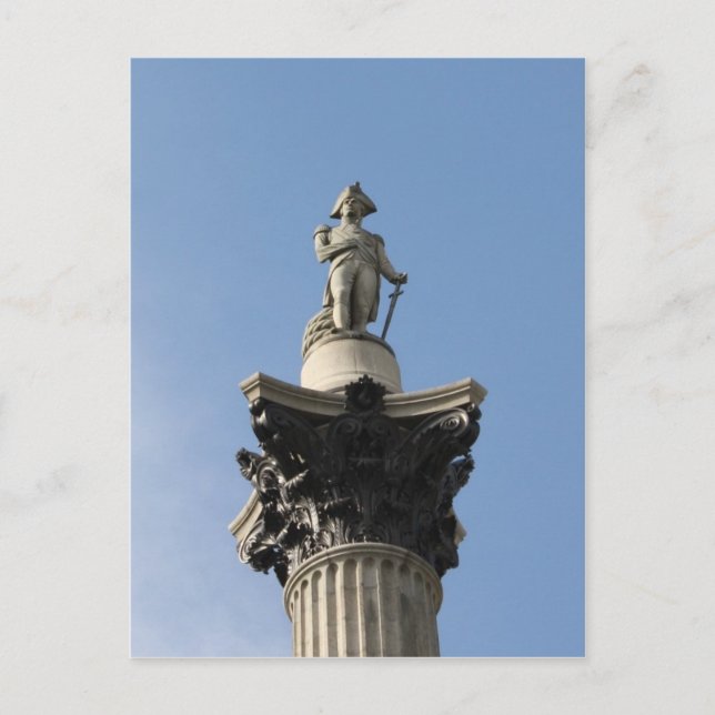 Nelson' Column Postcard (Front)