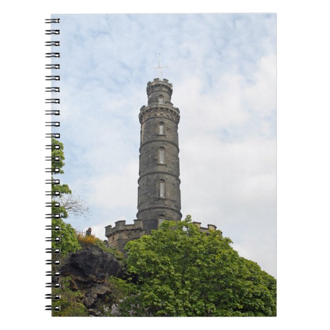 Nelson Monument, Edinburgh Notebook (Front)