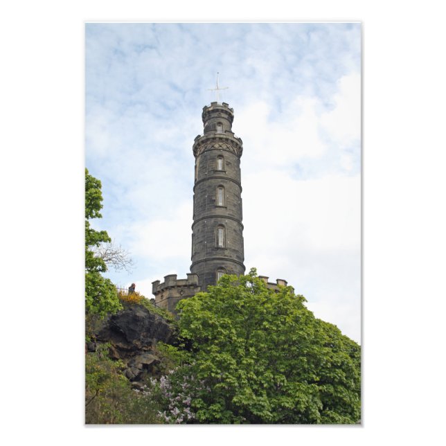 Nelson Monument, Edinburgh Photo Print (Front)