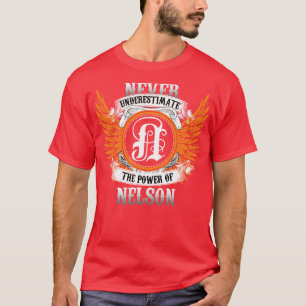 Nelson Name Shirt Never Underestimate The Power Of