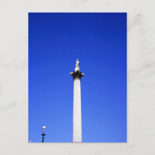 Nelson's Column London Postcard