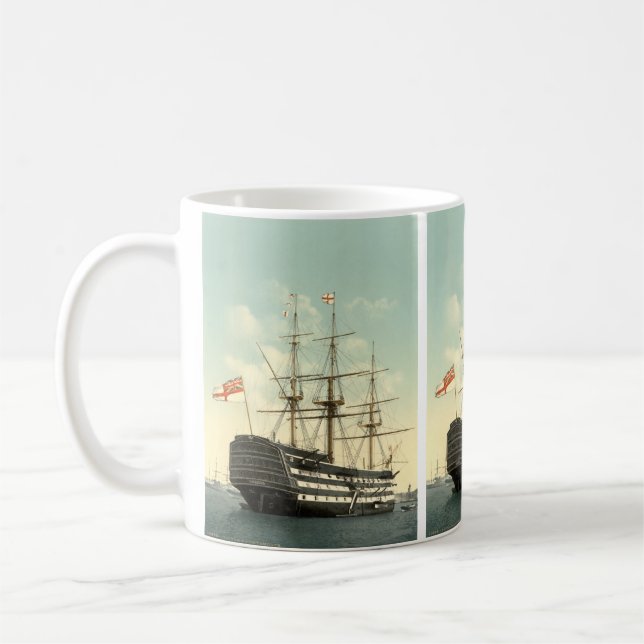 Nelson's HMS Victory Coffee Mug (Left)