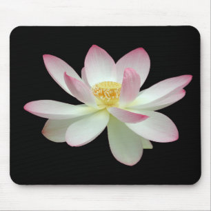 Nelumbo nucifera mouse pad