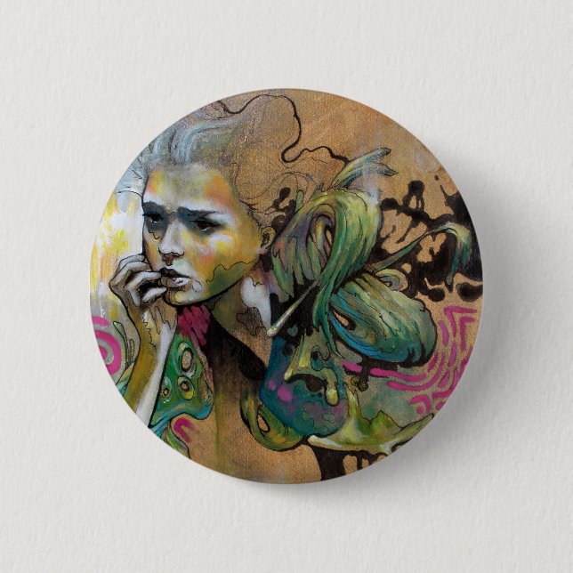 Nema Reflects on Peculiar Events 2 Inch Round Button (Front)