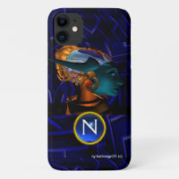 NEMES /HYPER ANDROID,Blue Science Fiction Monogram