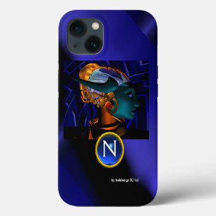 NEMES /HYPER ANDROID,Blue Science Fiction Monogram iPhone 13 Case
