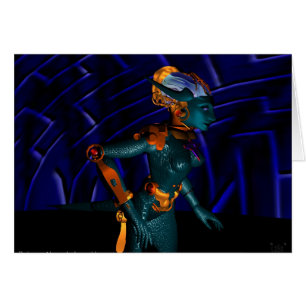 NEMES/ HYPER ANDROID Science Fiction Blue