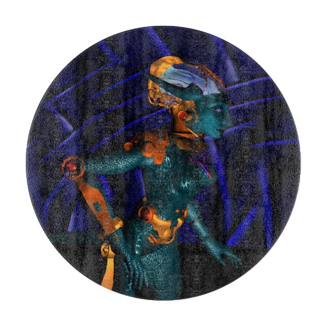 NEMES / HYPER ANDROID Science Fiction Cutting Board (Front)