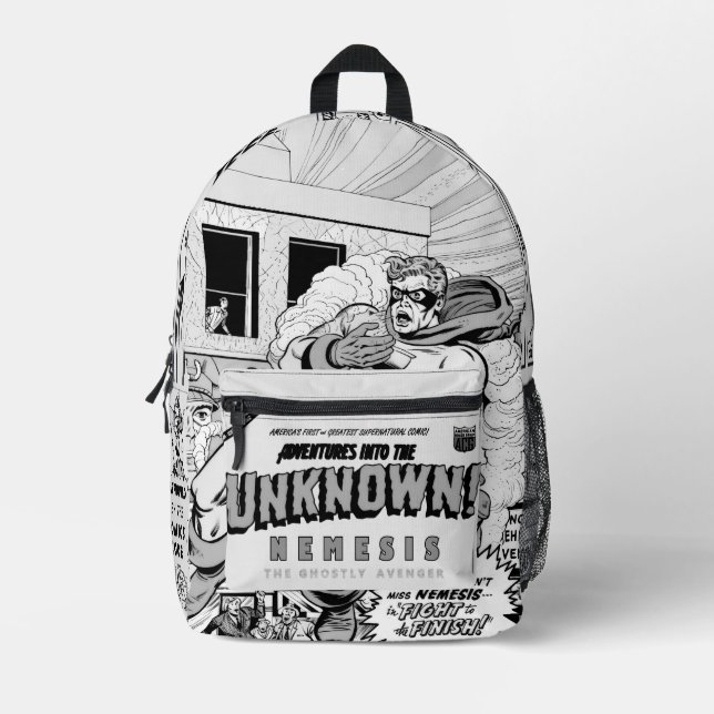 NEMESIS: The Ghostly Avenger Backpack  (Front)