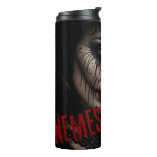 Nemesis Villain of Split by vengeance Thermal Tumbler