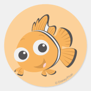 Nemo 1 classic round sticker