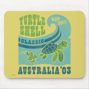 Nemo and Crush - Australia '03 Mouse Pad