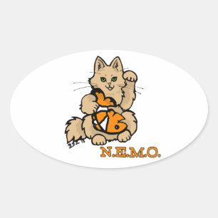 NEMO Car Stickler Oval Sticker